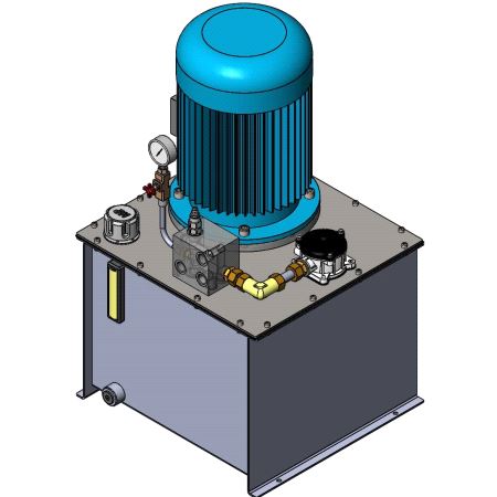 CX 635 Hydraulikkaggregat 20cm3/11kw 230/400V 50Hz
