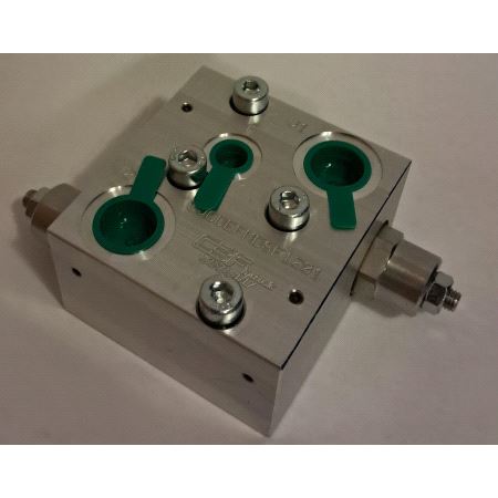 Dobbel oversenterventil OVC-DE-FMD-SF-12 01 OMP