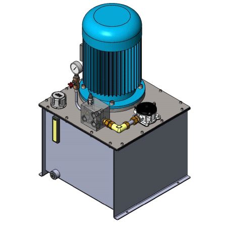 CX 637 Hydraulikkaggregat 22,2cm3/15kw 230/400V 50Hz